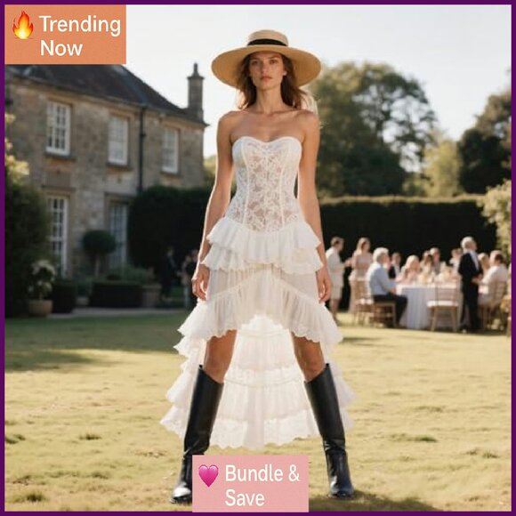 Women's Knee High Riding Boots Round Toe Flat Chunky Heel Side Zipper - Picture 7 of 8